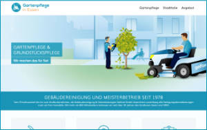 Info-Website Gartenpflege in Essen