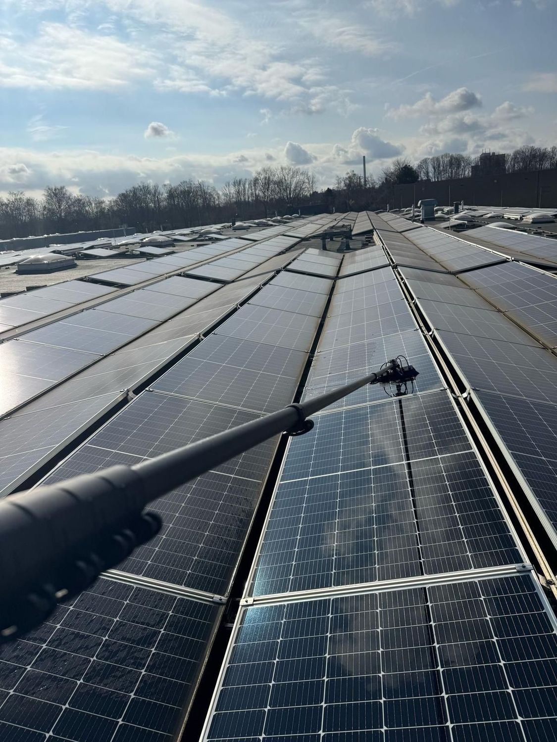 Photovoltaik-Reinigung in NRW