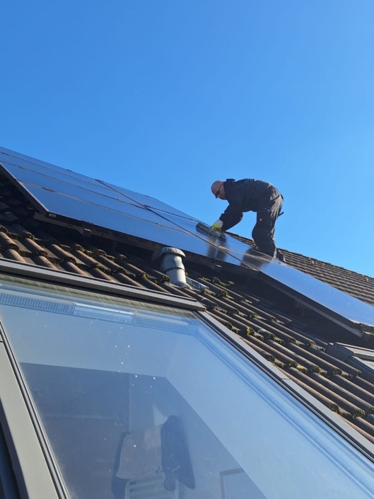 Photovoltaik-Reinigung in NRW